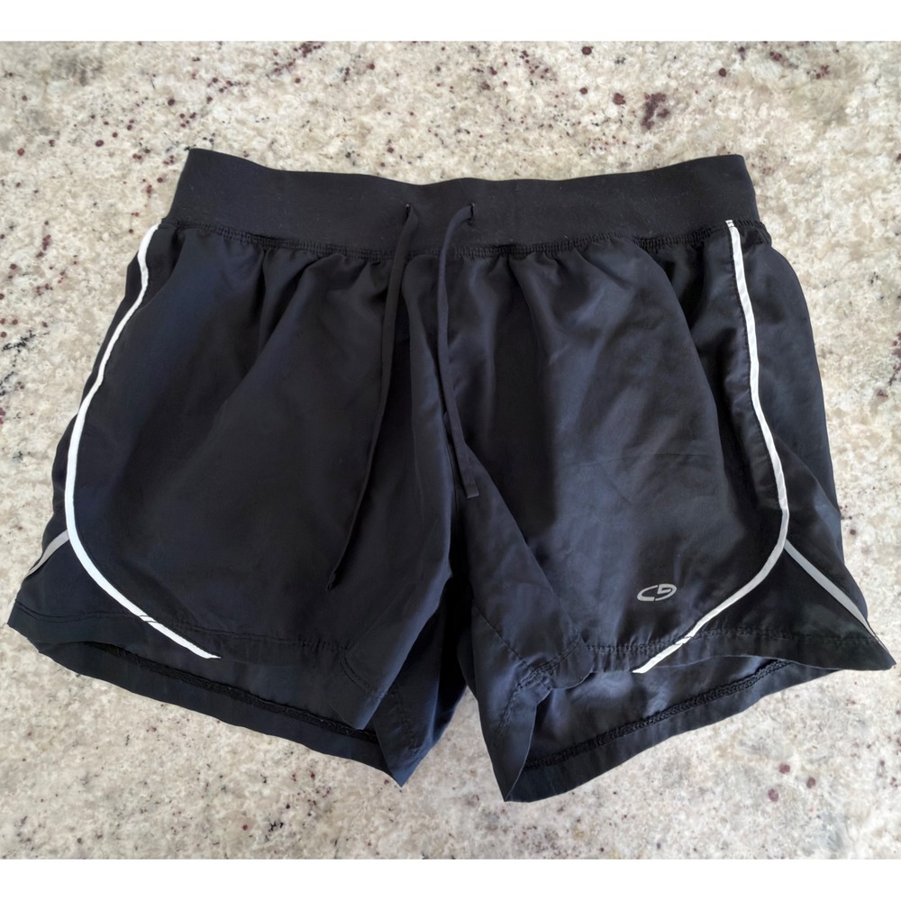 Champion Black Athletic Running Shorts Size S